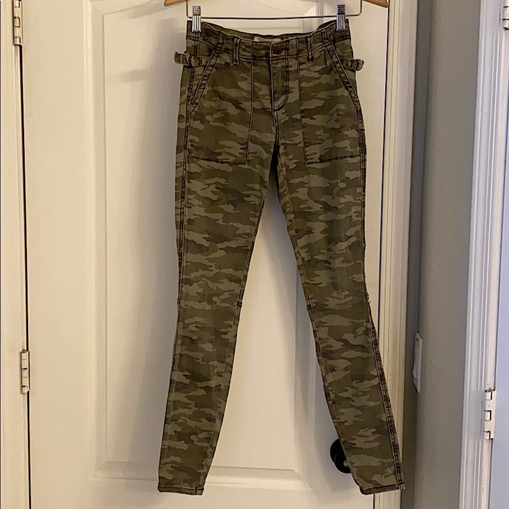 Anthropologie Hei-Hei skinny cargo pant 25
